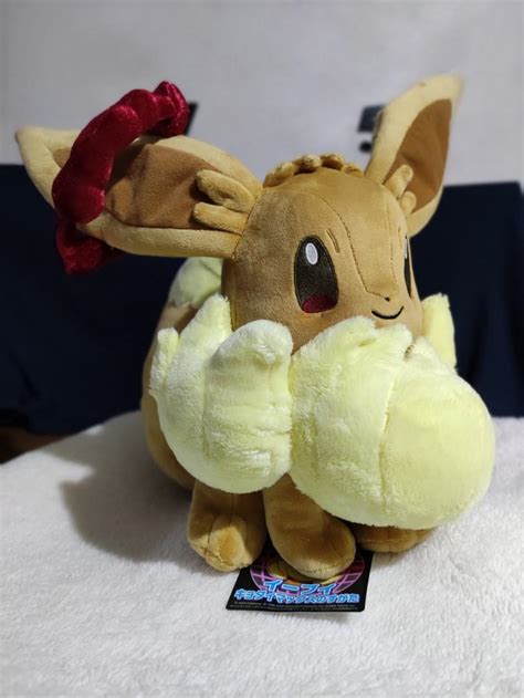 Pokemon Center Gigantamax Eevee Plush, Hobbies & Toys, Toys & Games on ...