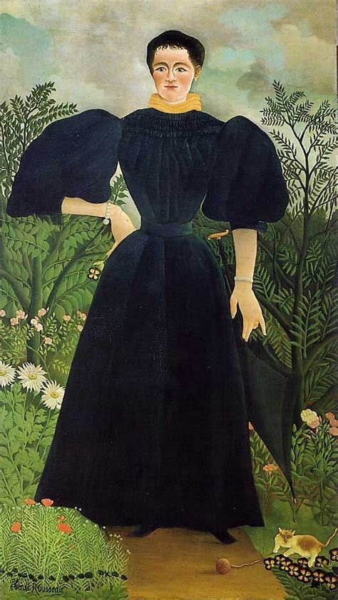 Henri Rousseau "Portrait of a Woman", 1895 | Henri rousseau, Musée d ...