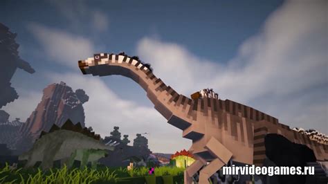 Мод Dinosaurs для Minecraft 1.12.2