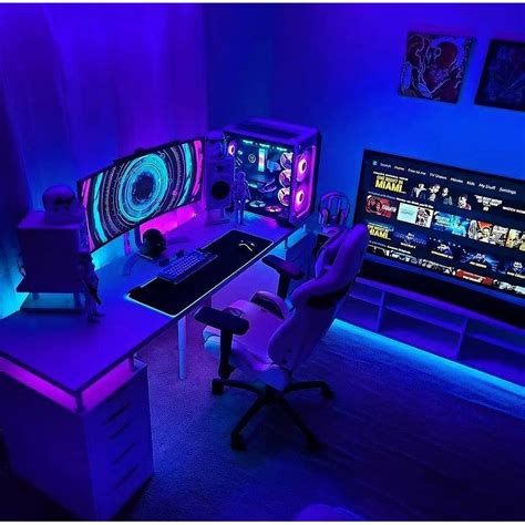 【SJ】Pc Gaming Setup Gamingroom Pcbuilds Dreamsetup Rgbsetup Rgblights ...