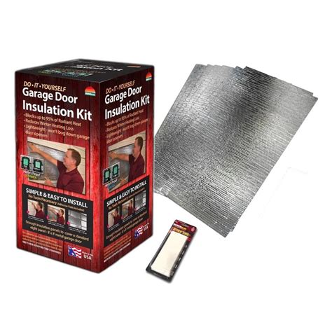 Reach Barrier Reflective Air Garage Door Insulation Kit-3009 - The Home ...