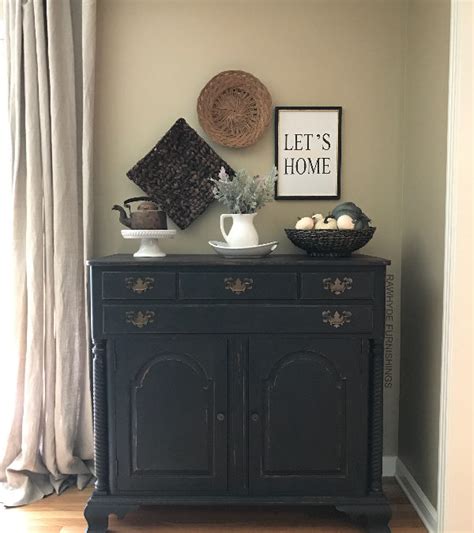 Paint Furniture Matte Black, Learn How - RAWHyde Furnishings