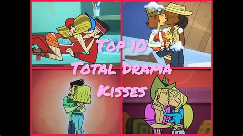 Top 10 Total Drama Kisses - YouTube