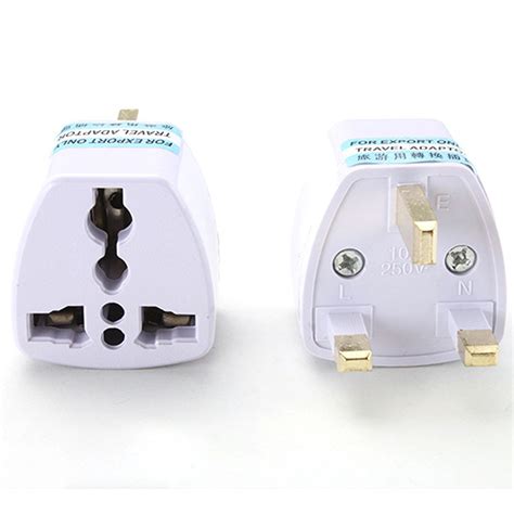 China To Malaysia Plug Adaptor 3 Pin Adapter Converter Travel UK Plug ...