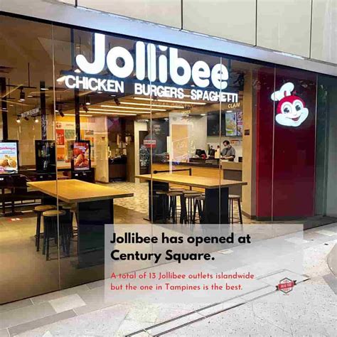 Jollibee Singapore Outlets: Opening Hours and Locations