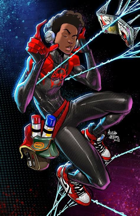 Pin by Pedro Henrique on Spider-Verse | Spiderman, Spiderman art, Miles ...