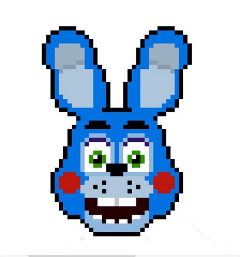 Pixel Toy Bonnie by TheMechaMelon on DeviantArt