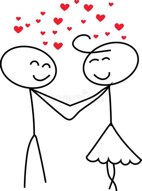 Stick Figure Love. Love clipart stick figure love couple royalty free ...