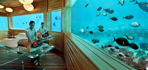 Huvafen Fushi, Maldives: world’s first underwater Spa – Spa Living