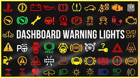 Toyota Highlander Warning Lights Symbols