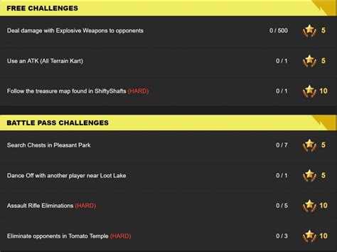 Fortnite Season 5, Week 9 Leaked Challenges - Fortnite Insider