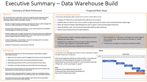 How to manage a data warehouse project