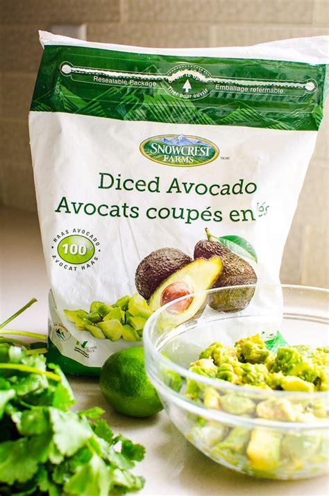 Frozen Avocado Guacamole - iFoodReal.com | Freeze avocado, Mexican food ...