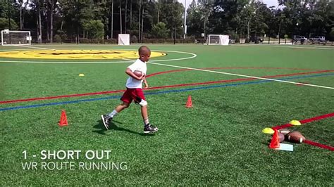 Flag Football Wide Receiver Drills | EOUA Blog