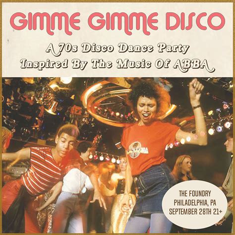 Take a chance on the Gimme Gimme Disco, you may be pleasantly surprised ...