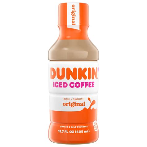 Dunkin Donuts Iced Coffee Bottle Nutrition Info | Besto Blog