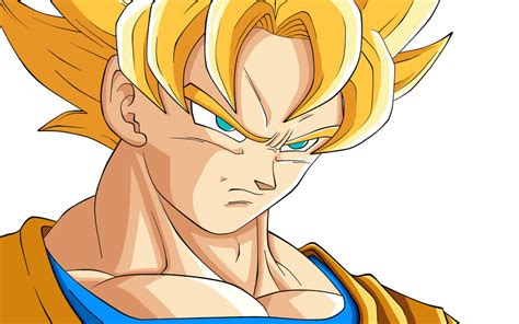 Goku SSJ - Face by LilSaintJA on DeviantArt