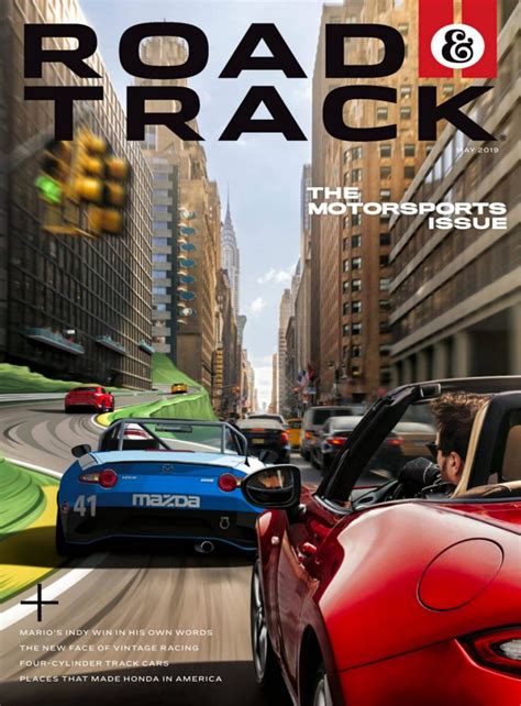 Road & Track Magazine – May Cover – JAMES GIBSON