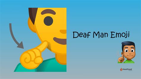 🧏‍♂️ Deaf Man Emoji - Meaning, ️ copy & 📋paste.