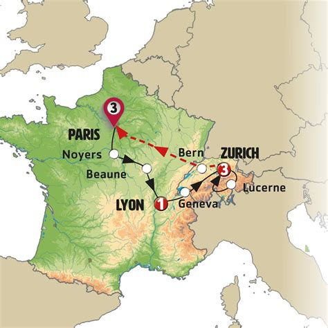 French and Swiss Spirit - European Tours