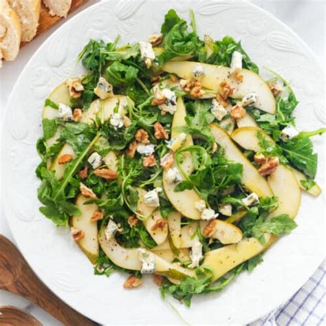 Arugula Pear Salad - The clever meal