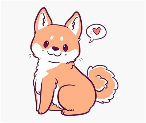 77+ Kawaii Fluffy Dog Cute Animal Drawings Dog - l2sanpiero