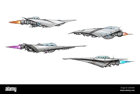 Space Frigate Concept Art