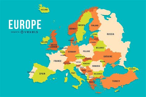 Europe Map To Color