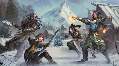 Neverwinter artwork for Module 3: Icewind Dale. Artist: Vadim ...