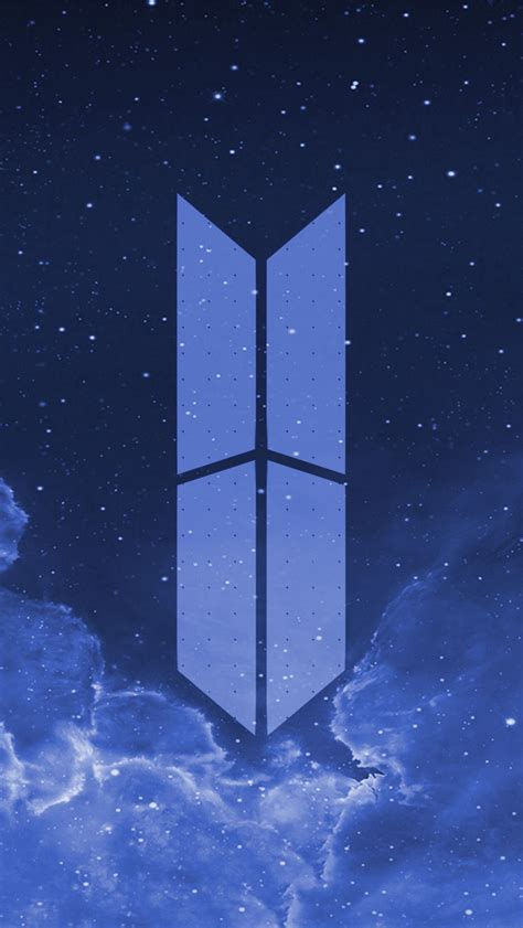 BTS Galaxy Logo Wallpapers - Wallpaper Cave