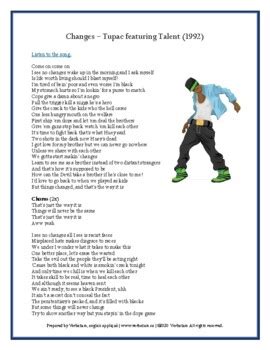 Tupac Changes Lyrics