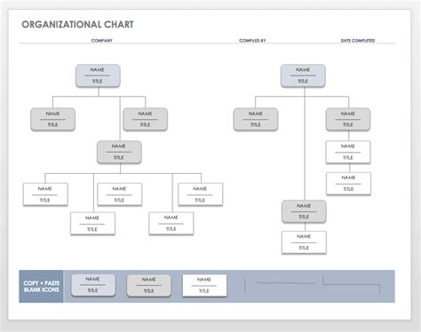 Free Organization Chart Templates for Word | Smartsheet