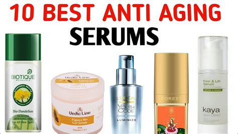 10 Best Anti Aging Serums With Price | Best in Beauty - YouTube