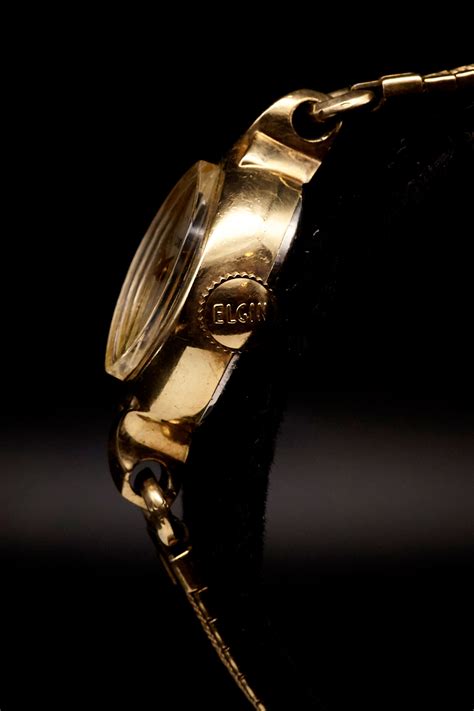 Dainty Elgin Cocktail Watch | Vintage 50s Womens Gold Watch | Mid ...