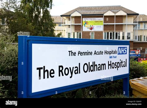 Royal Oldham Hospital Map