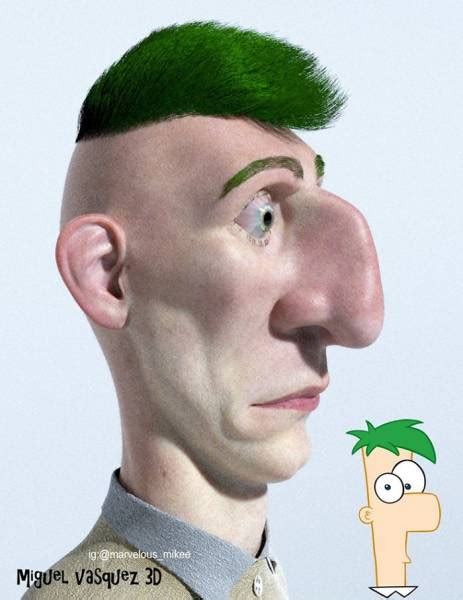 Realistic Cartoon Characters Will Haunt Your Nightmares (17 pics ...