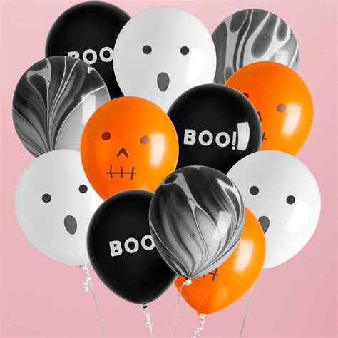 Halloween Party Balloons 12 Pack By Little Big Party Co.