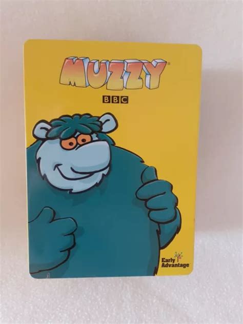 BBC MUZZY DVD Box Set Tin Language Study Course French Spanish German ...