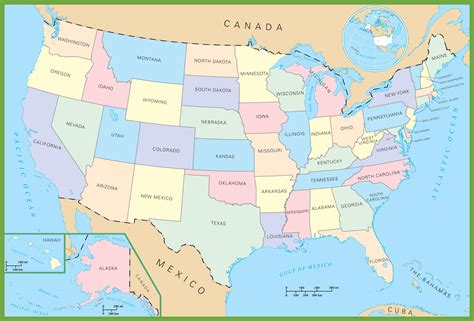 Images Of Map Of Usa United States Map 15770 | Hot Sex Picture