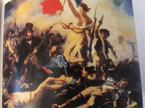 LIBERTY LEADING THE PEOPLE, Eugène Delacroix, 1830, Oil on canvas ...