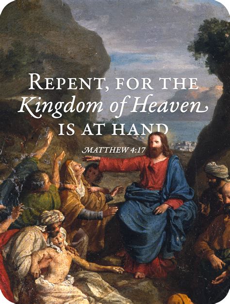 Repent for the Kingdom of Heaven is At Hand – Diocesan