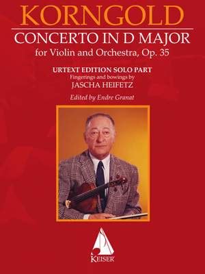 Erich Wolfgang Korngold: Violin Concerto in D Major, Op. 35 | Presto Music