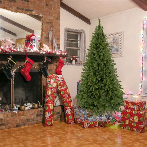 Clearance Christmas Trees, 7.5FT 1450 Tips Premium Hinged Artificial ...