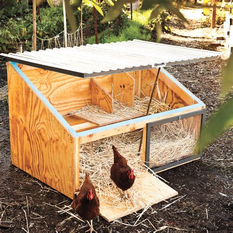 How to Build a Chicken Coop - Sunset Magazine