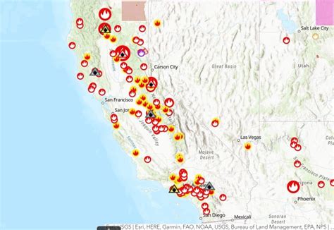 This Interactive Map Will Help You Keep Track Of Wildfires Across CA