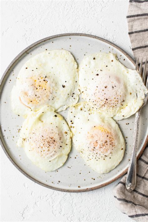 Over Easy Eggs (step-by-step!) - Fit Foodie Finds