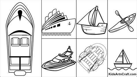 ship and boats Archives - Kids Art & Craft