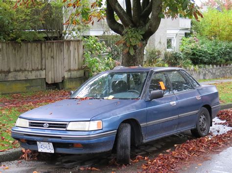 Old Parked Cars Vancouver: 1991 Subaru Legacy