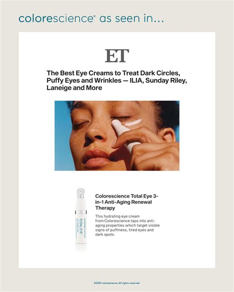 Best Anti-Aging Eye Creams – Colorescience