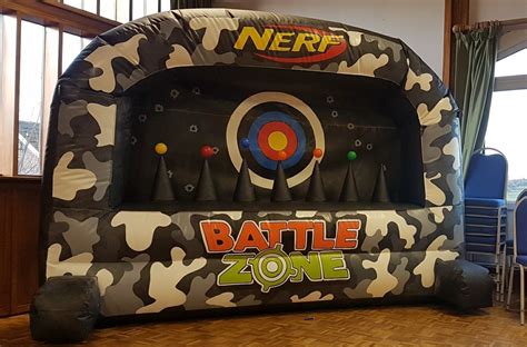 Nerf Gun Target Wall - Best Bouncy Castle Hire service in Pembrokeshire ...